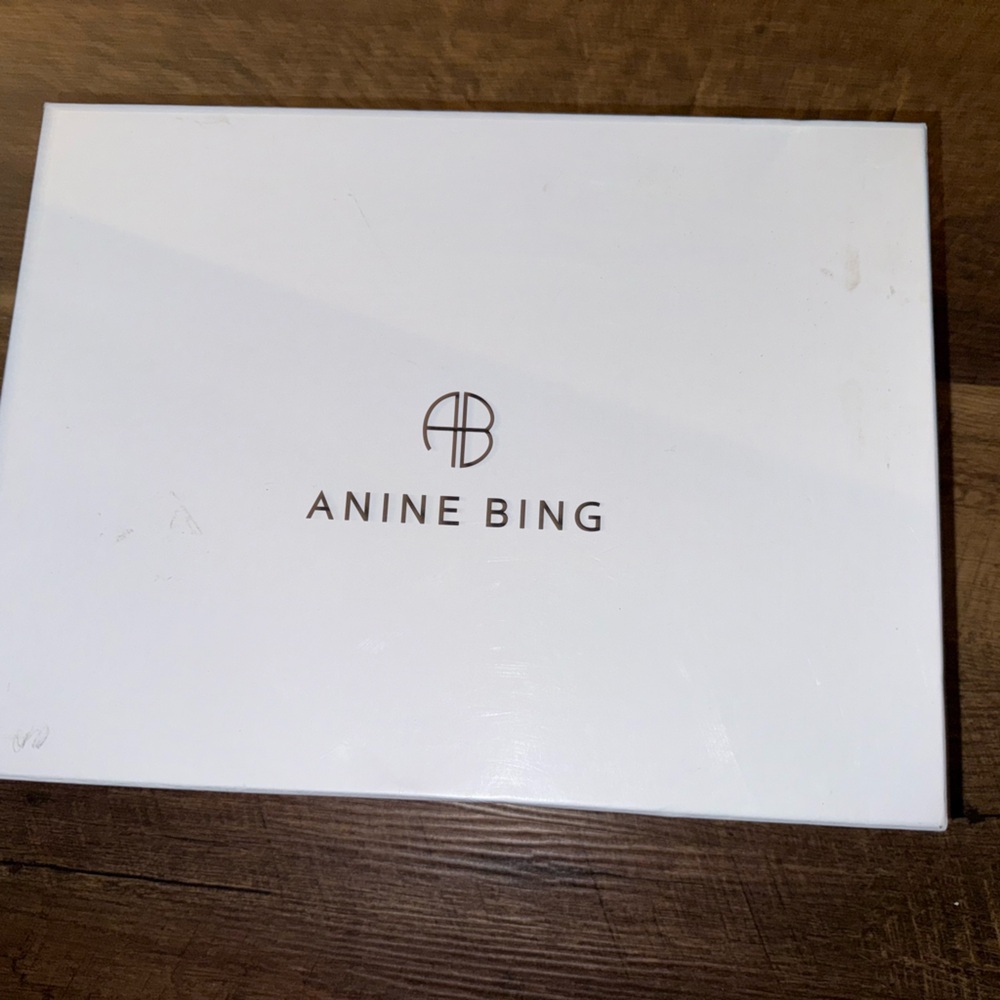 Anine Bing Nina Boots With Metal Toe Cap In Black 39 - Picture 7 of 9